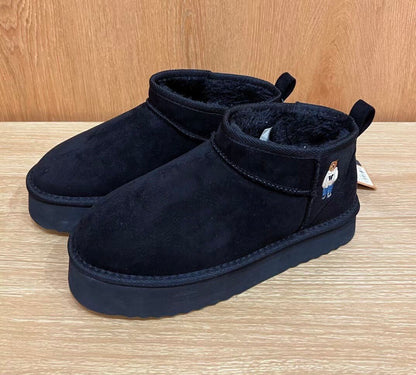韓國 WhoAU Steve Winter Platform Boots【WA040】