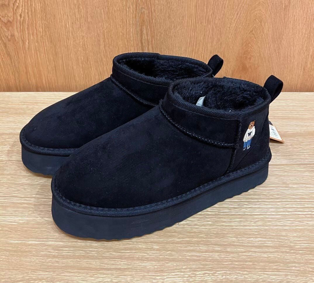 韓國 WhoAU Steve Winter Platform Boots【WA040】