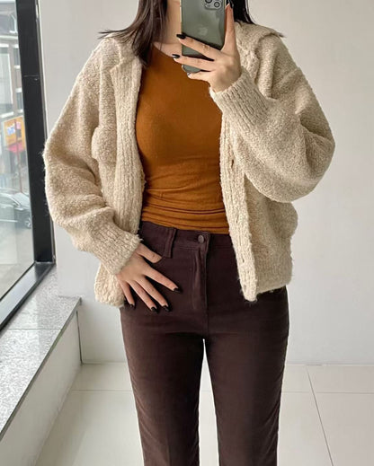 韓國 HowLuk 牛仔褲 刷薄毛 (冬季款)【H253_1】