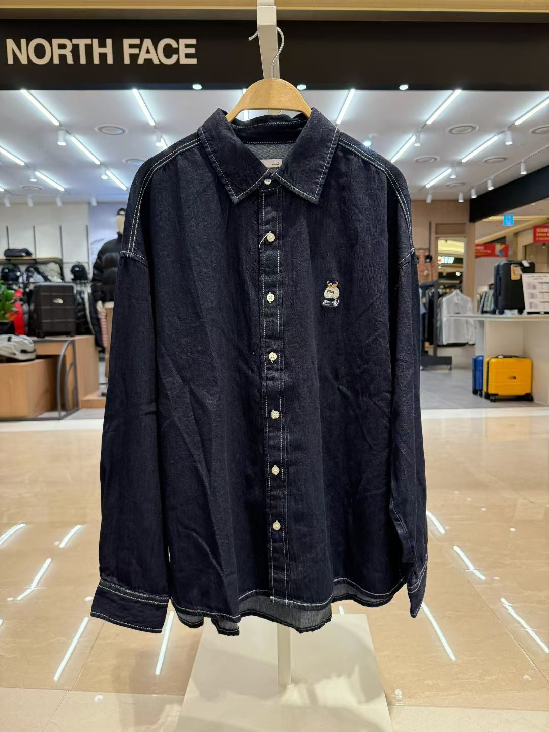 韓國 SPAO Denim Overfit Shirt【SP066】