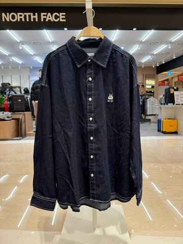 韓國 SPAO Denim Overfit Shirt【SP066】