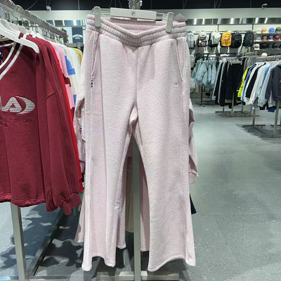 韓國 FILA CASA Tennis Fleece Terry Bootcut Pants【FA061】