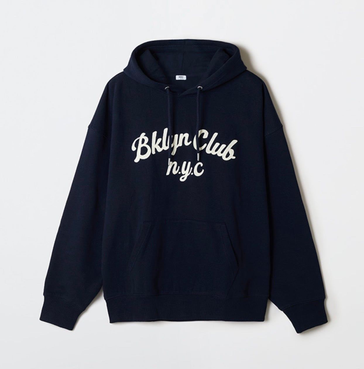 韓國 SPAO BROOKLYN Chain Embroidered Hooded Pullover【SP318】