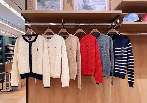 韓國 Who.A.U Steve Cable Cardigan【WA217】