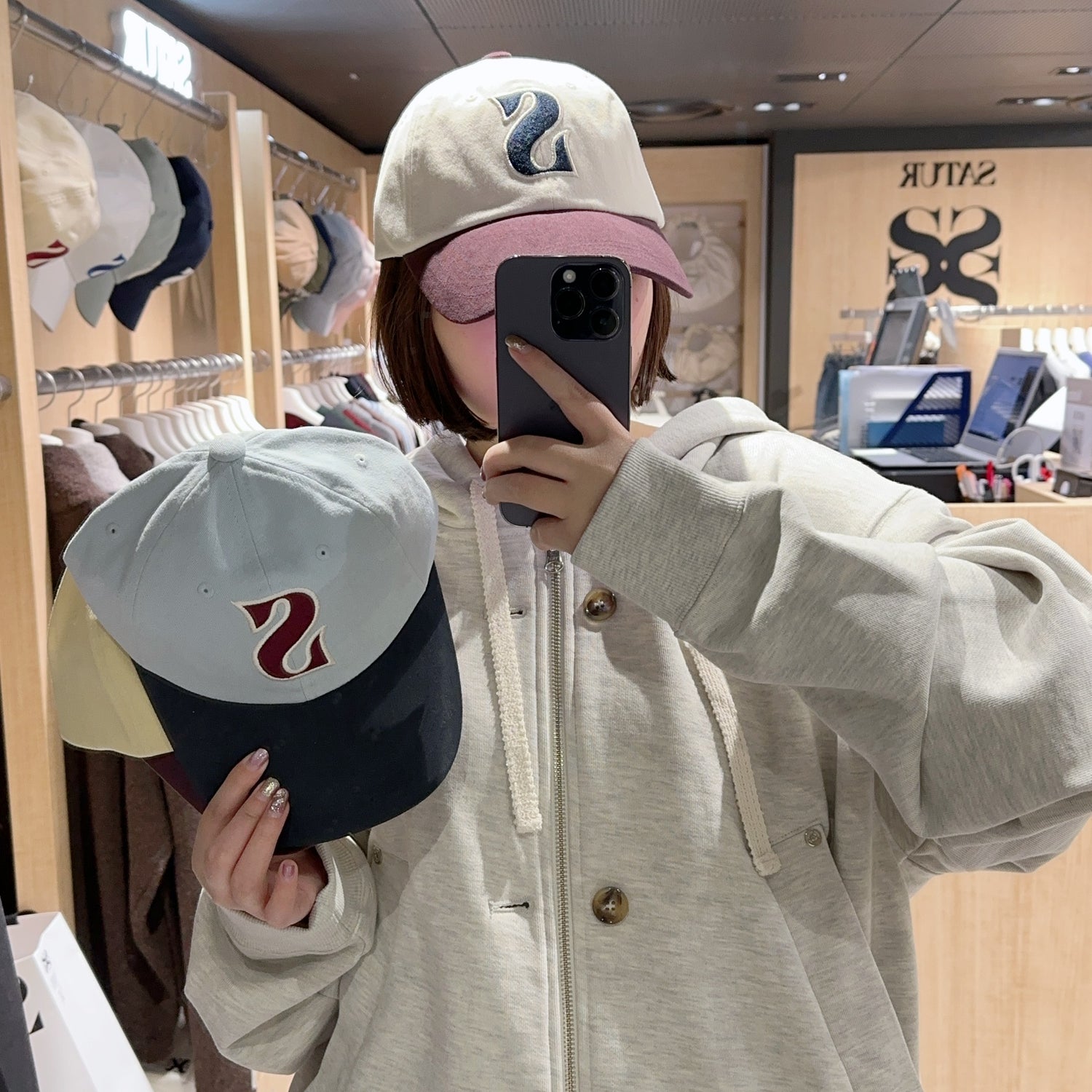 韓國 Satur Vintage Casual Ball Cap【SR062】