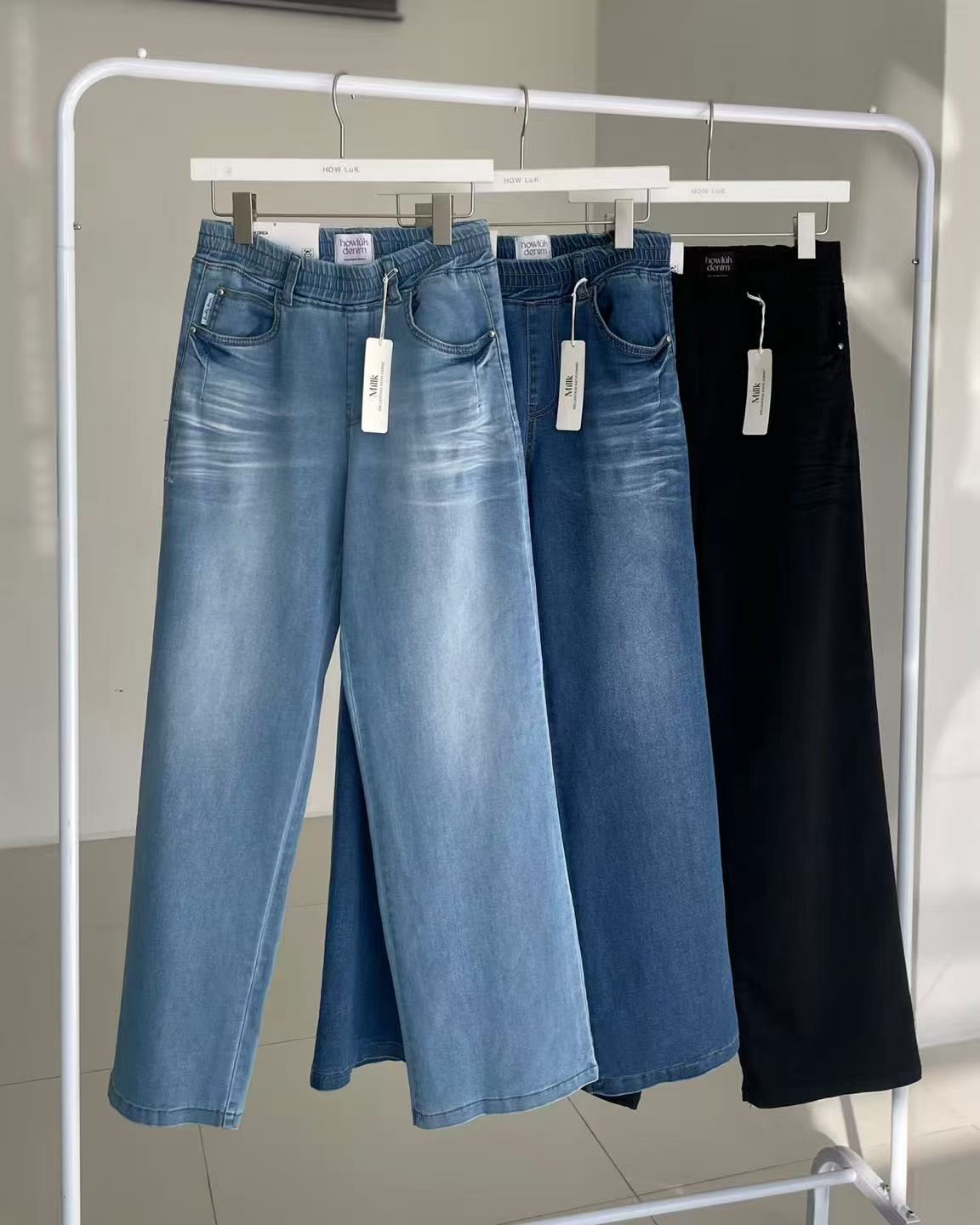 韓國 HowLuk 牛仔褲 (春季款)【H6080】