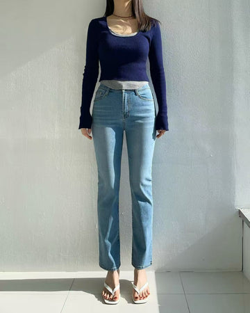 韓國 HowLuk 牛仔褲 (春季款)【H3003】