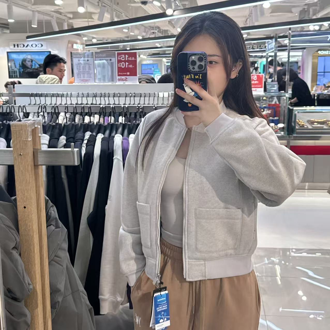 韓國 Snowpeak Essential Wool Women's Varsity Jacket【SN057】