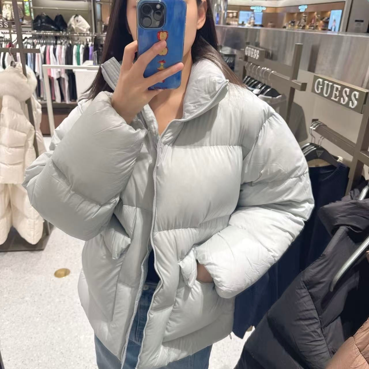 韓國 Guess Uni Zero Goose Puffer (鵝絨)【GU020】