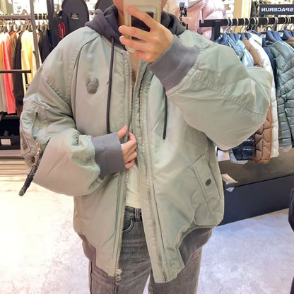 韓國 LifeWork Hipdog Carabiner Hooded Flight Jacket【LW030】