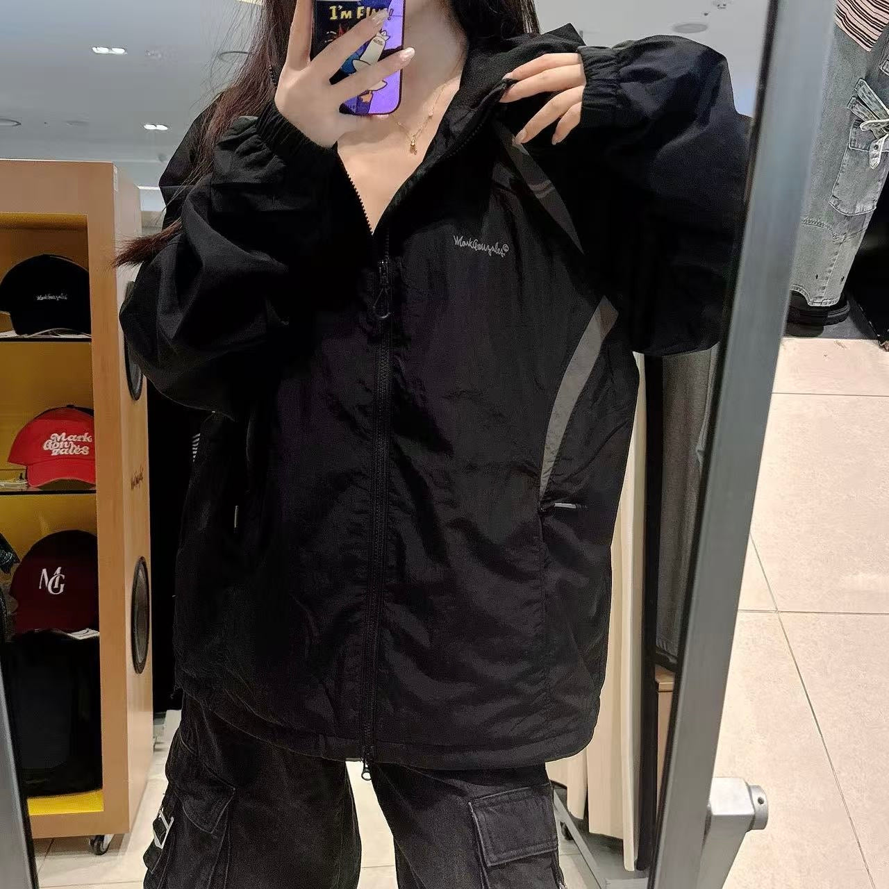 韓國 Mark Gonzales Windbreaker Hooded Jacket【MG150】