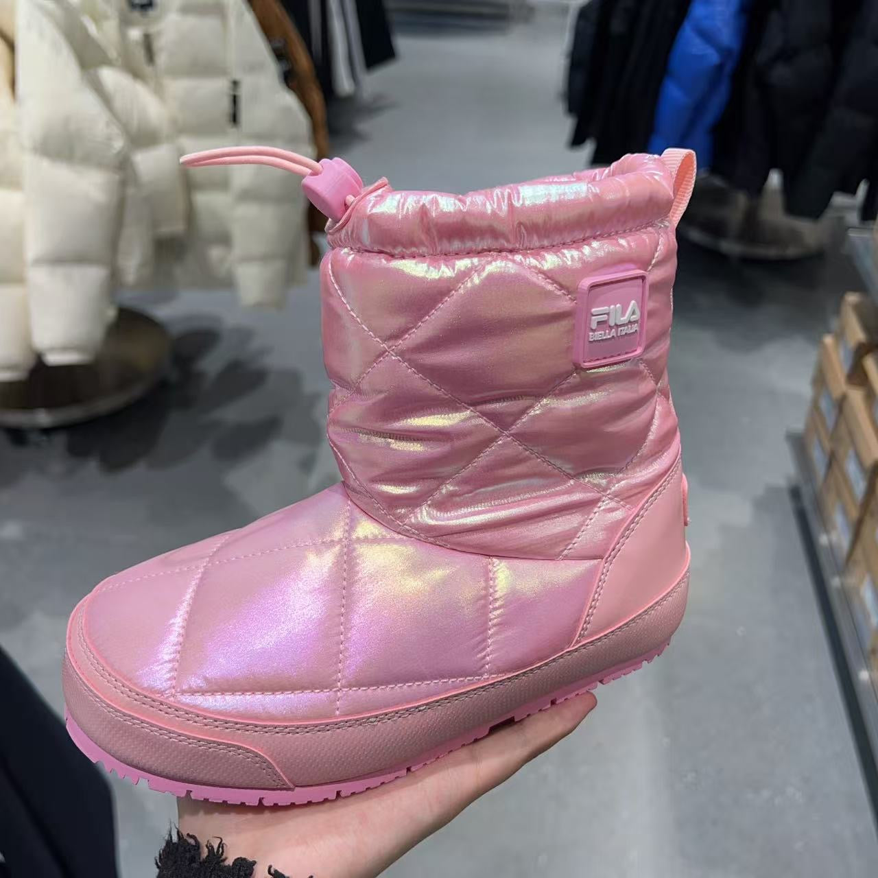 韓國 FILA Kids Mirrorball Boots V2 KD【FA107】