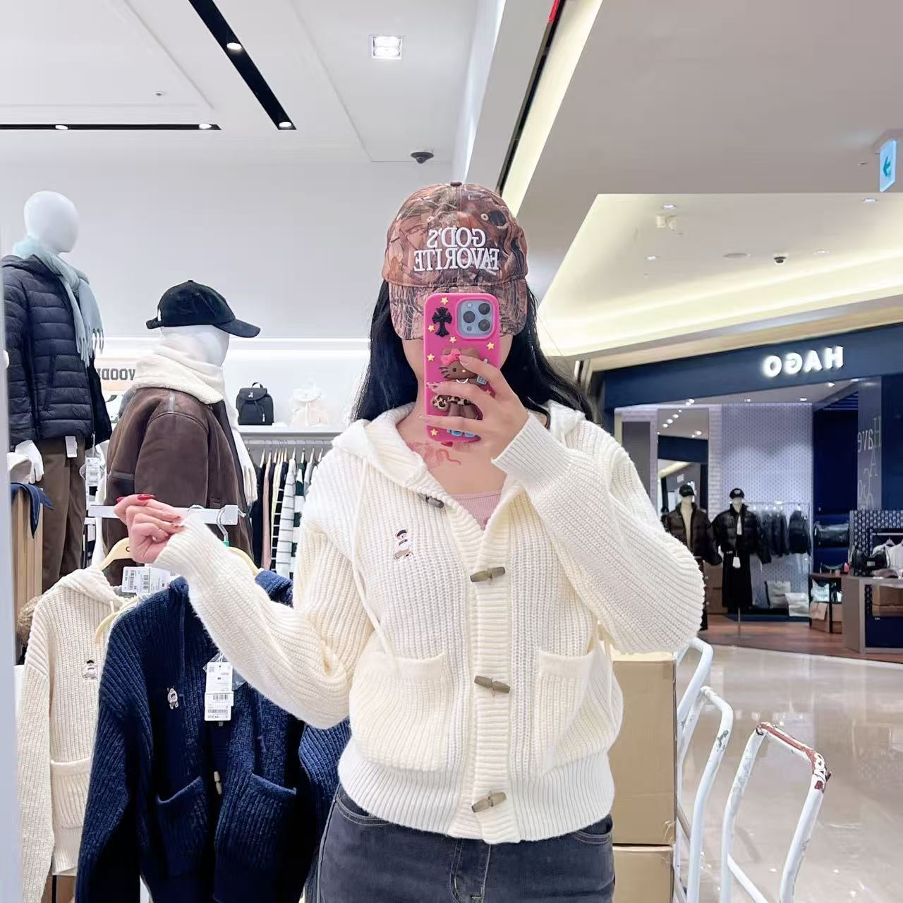 韓國 SPAO Woody Hooded Sweater【SP307】