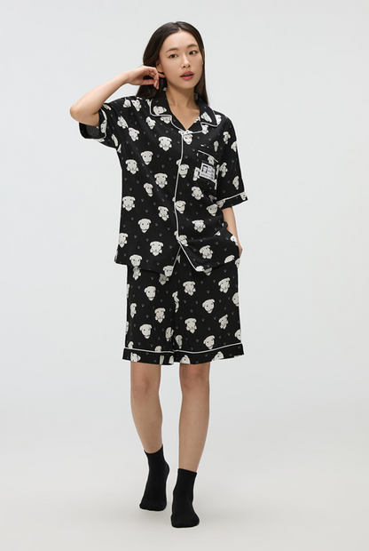 韓國 SPAO Short-sleeved pajamas【SP170】