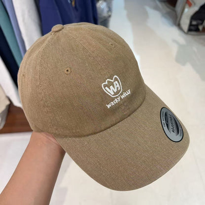 韓國 Wacky Willy Pigment Washed Ball Cap【WW040】