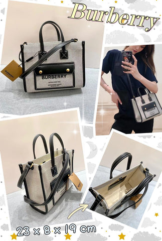 BurberryMini Freya Tote Bag 【YS57】  訂金$1,000 總售價 $5200