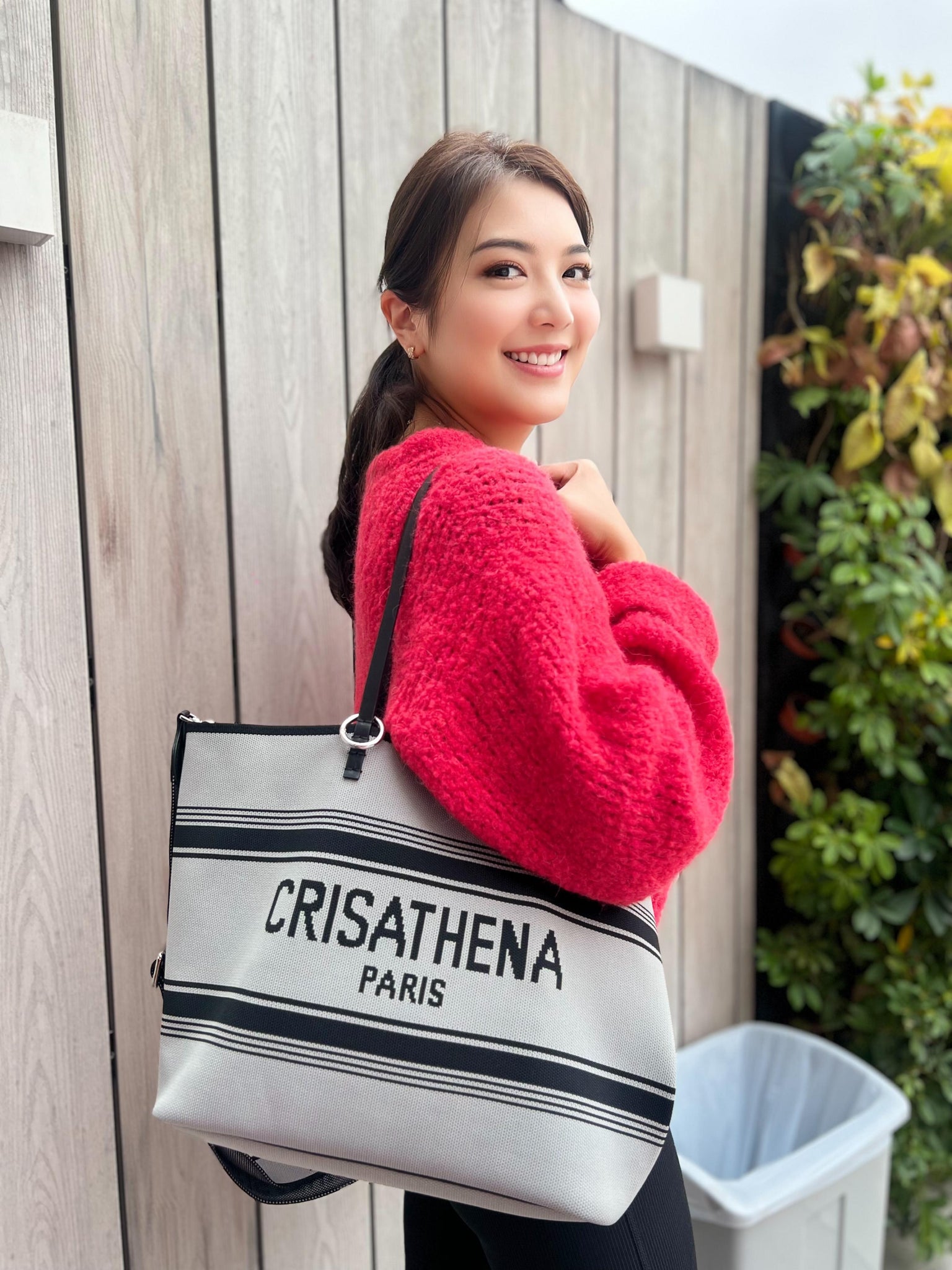 Crisathena Légèreté Large Tote Bag【SM164】