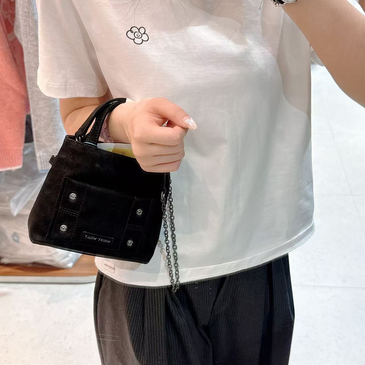 韓國 Wacky Willy Women's Chain Mini Bag【WW049】