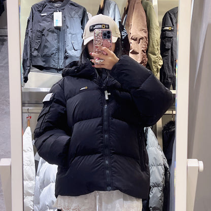 韓國 National Geographic Golden Mall Short Length Goose Hoodie Down Jumper鵝絨【NG819】