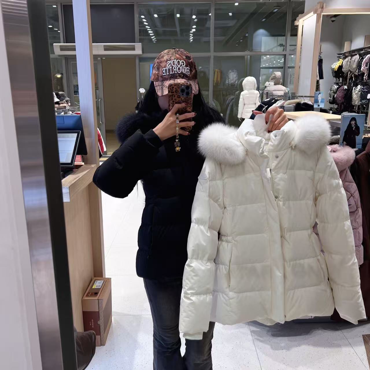 韓國 Eider SCARLETT Women's Basic Middle Down Jacket (鵝絨)【ER098】