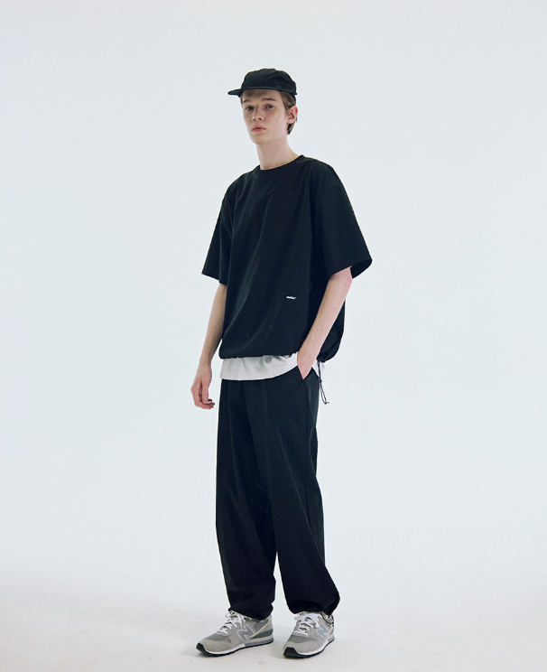 韓國 Markm Small Logo Nylon T-Shirt【MA165】