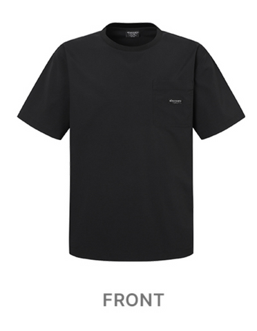 韓國 Discovery Freshvent Woven Men's Chest Pocket Short Sleeve T-Shirt凉爽防晒面料【DY046】