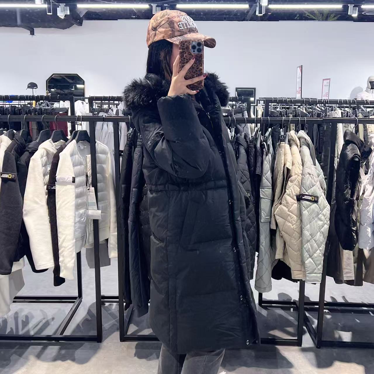 韓國 National Geographic Women's Egretta Long-Length Goose Down Jumper (鵝絨)【NG082】