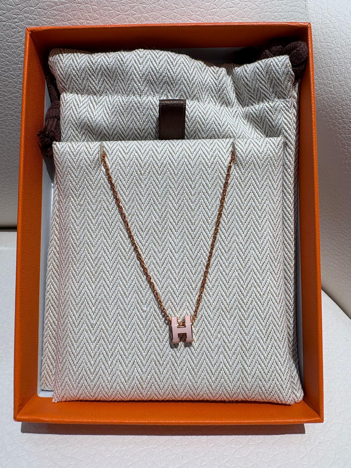 全新Hermes Mini pop H頸鏈 【JS598】