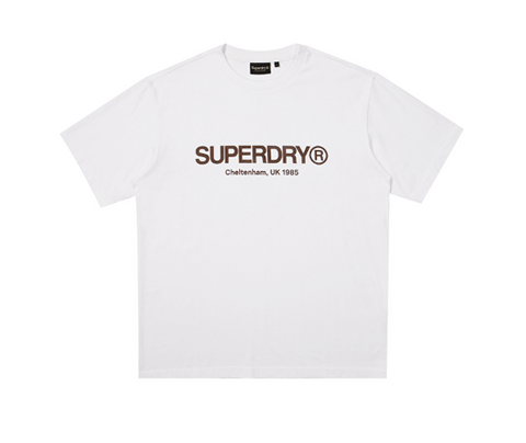 韓國 Superdry Big Core Logo Short Sleeve T-Shirt【SU006】