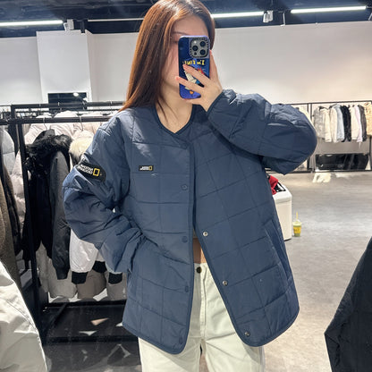 韓國 National Geographic Osukuni Quilted Reversible U-Neck Jacket【NG099】