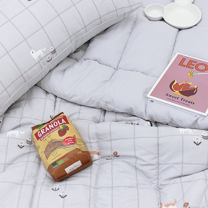 韓國 格紋散步萌萌犬【SM405】