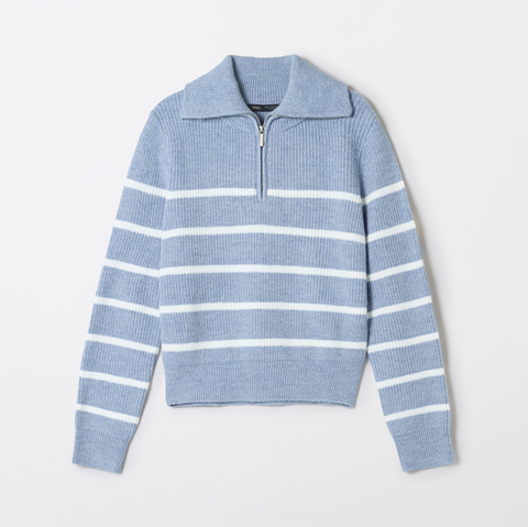 韓國 SPAO Women's Hairy Half-Zip Sweater【SP199】