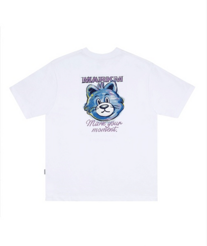 韓國 Markm Water Color Cat T-Shirt【MA177】