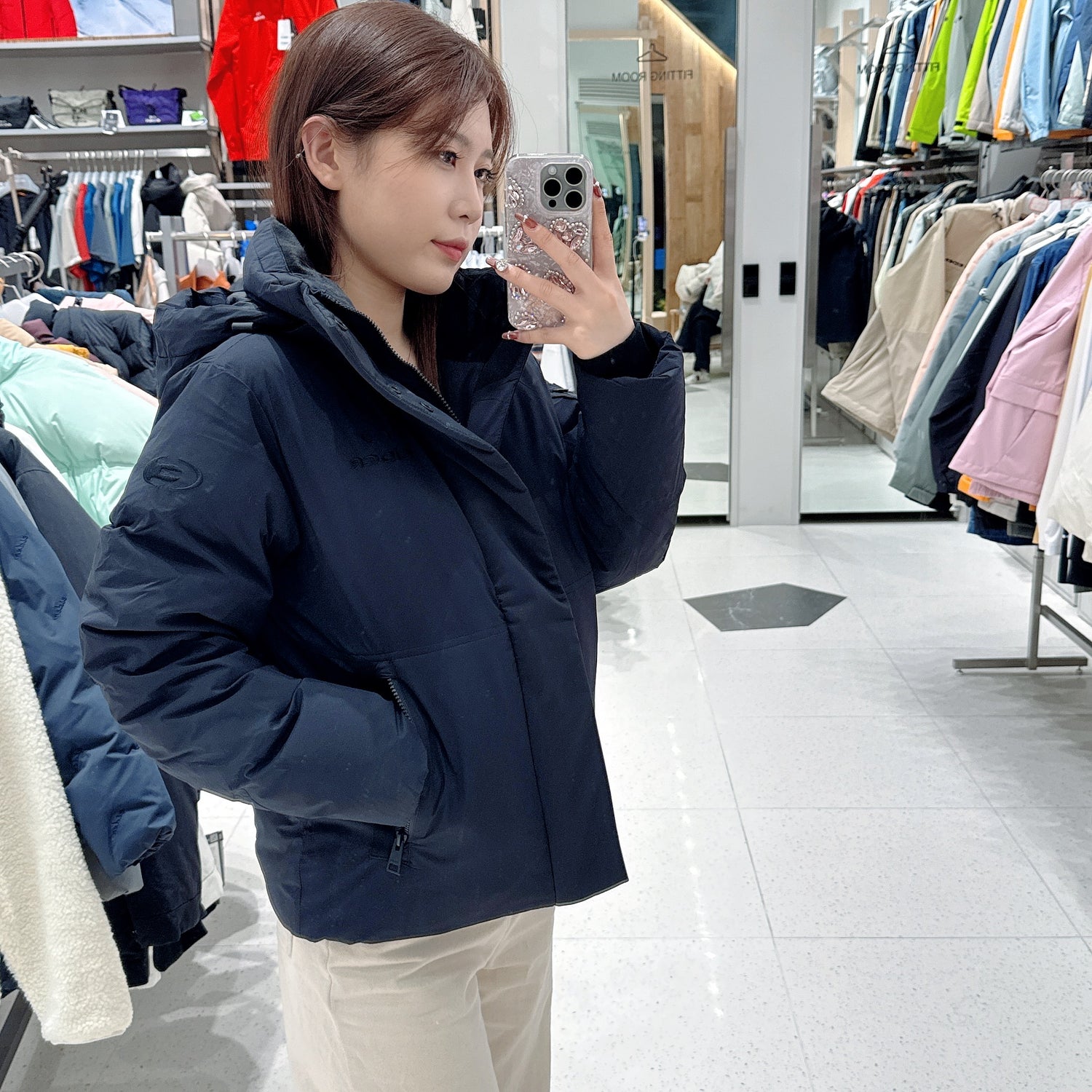 韓國 Eider Goose Down Women Jacket【ER009】