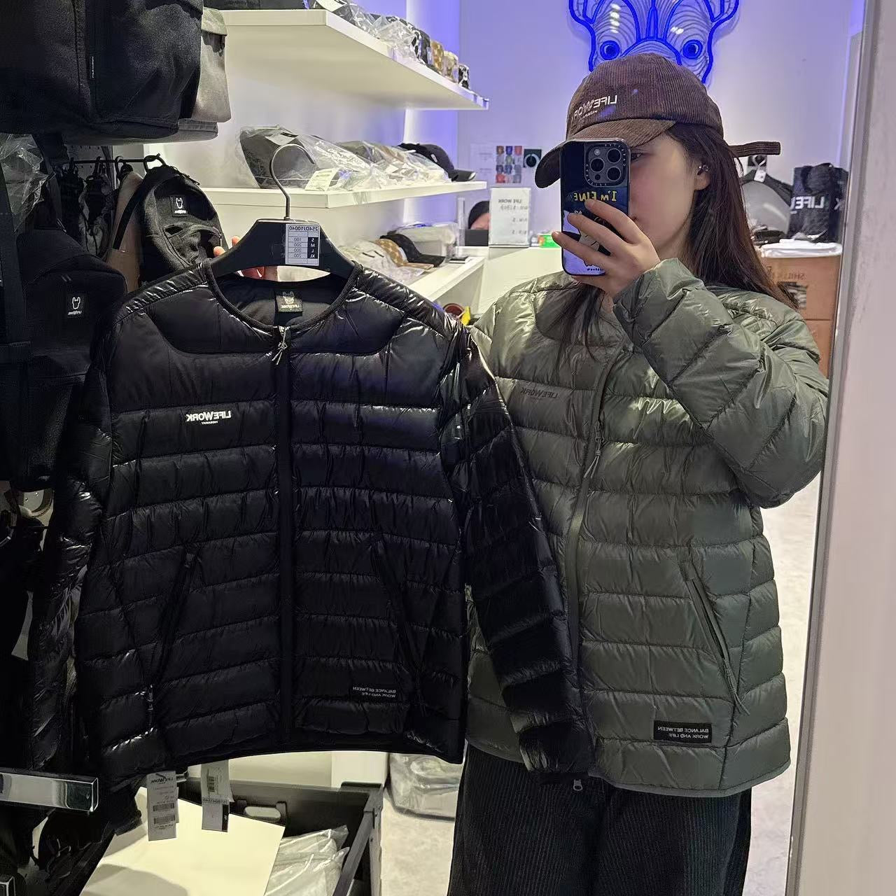 韓國 LifeWork Lite Horizon Quilted Down Jumper (鴨絨)【LW021】