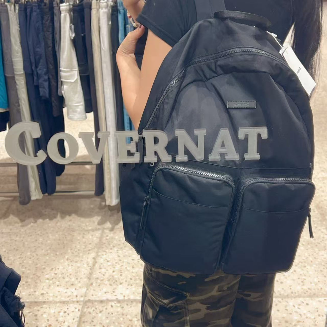 韓國 Covernat Two Pocket Daily Backpack【CO034】
