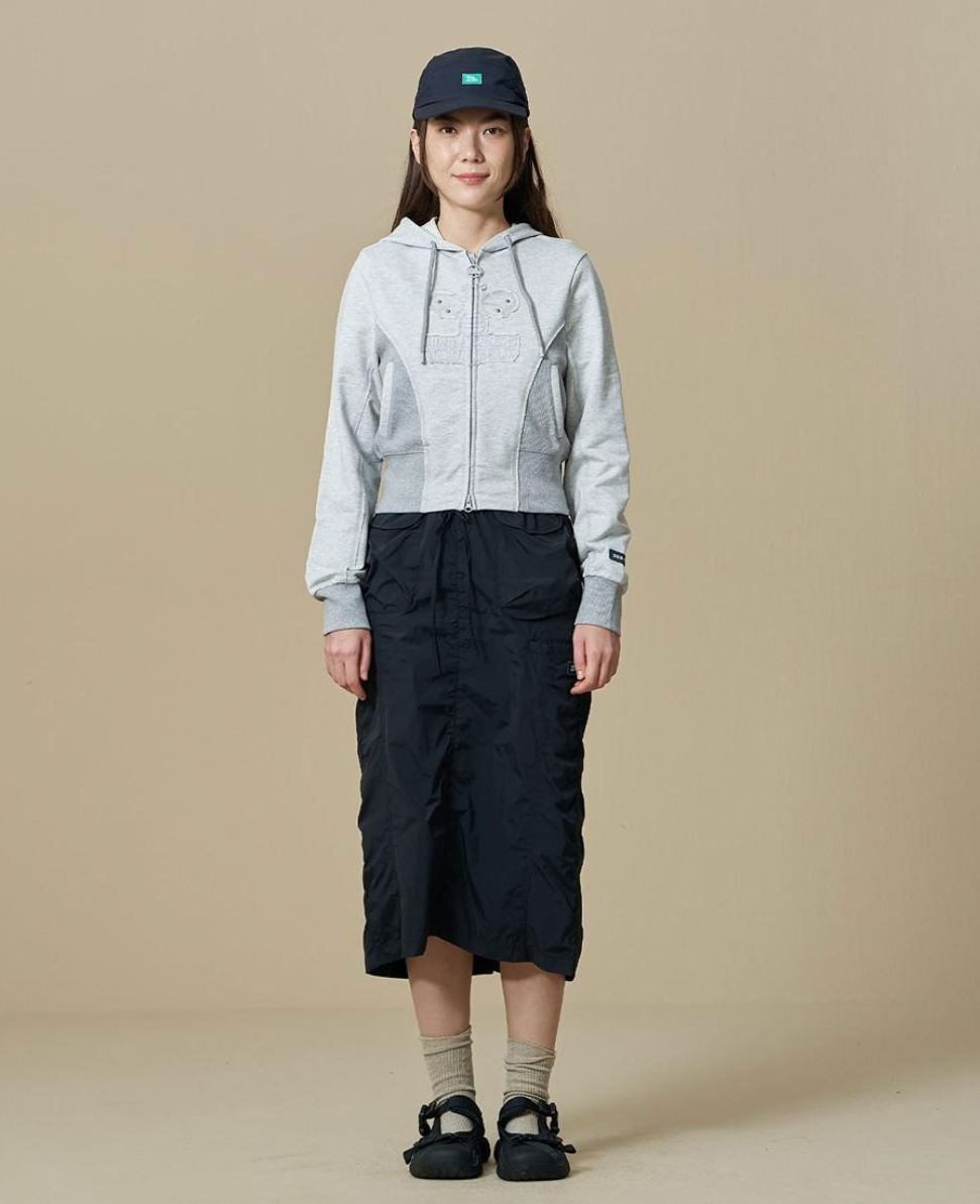 韓國 BBC W Utility Shirring Skirt【BC118】