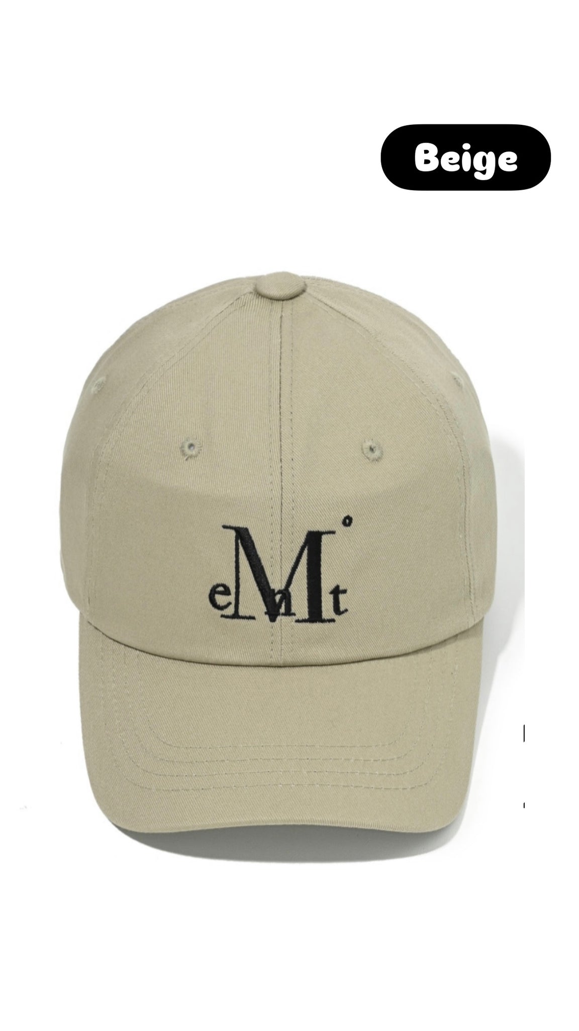 韓國 Mucent Signature Ball Cap【MU001】
