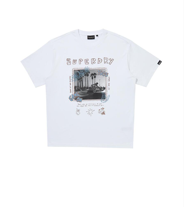 韓國 Superdry Summer Skating T-Shirt【SU117】