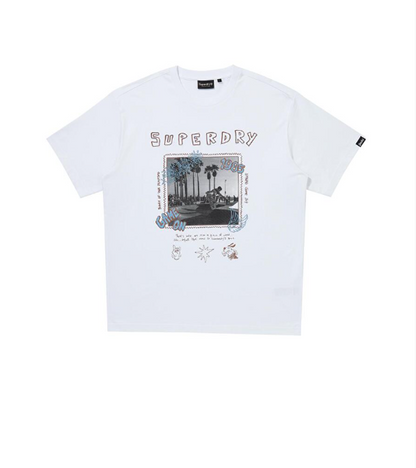 韓國 Superdry Summer Skating T-Shirt【SU117】