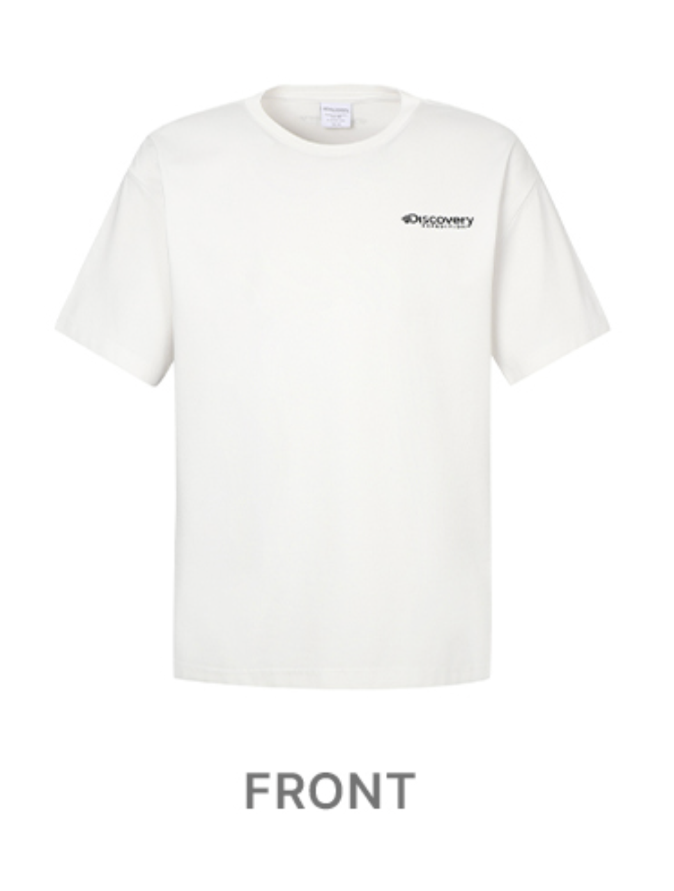 韓國 Discovery Freshvent Washing Box Logo Short-Sleeve T-Shirt【DY037】