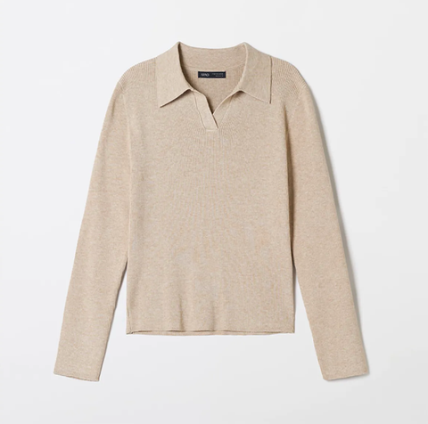 韓國 SPAO Semi-Open Golji Knit【SP203】
