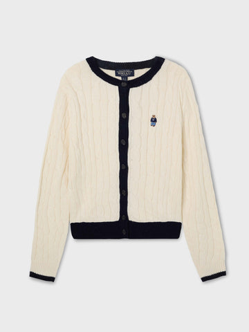韓國 Who.A.U Steve Cable Cardigan【WA217】