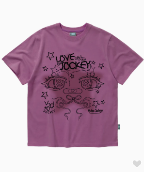 韓國 Video Jockey Starry Eyes T-Shirt【VJ040】