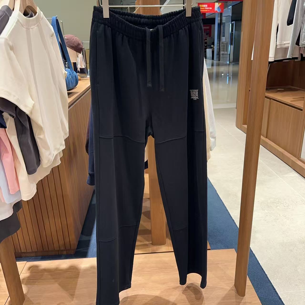 韓國 Marithe Francois Girbaud Classic Logo Sweat Pants【MF725】