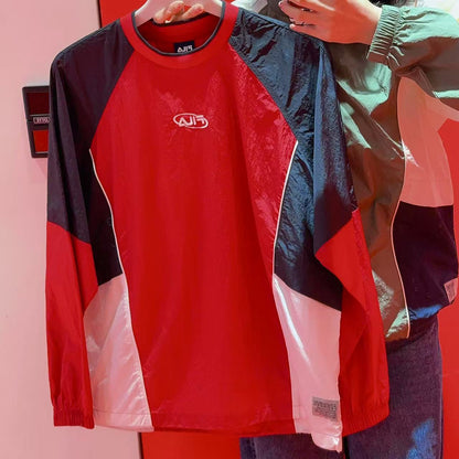 韓國 FILA Color Block Woven T-shirt【FA254】