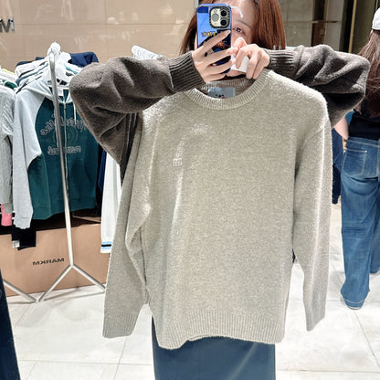 韓國 Markm Basic crew neck knitwear【MA335】