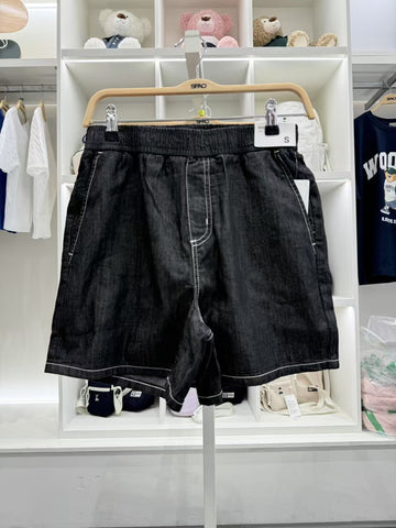 韓國 SPAO Women's Denim Banding Shorts【SP104】