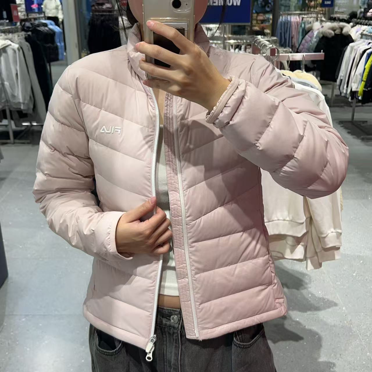 韓國 FILA Stretch Tube Lightweight Down (鴨絨)【FA050】