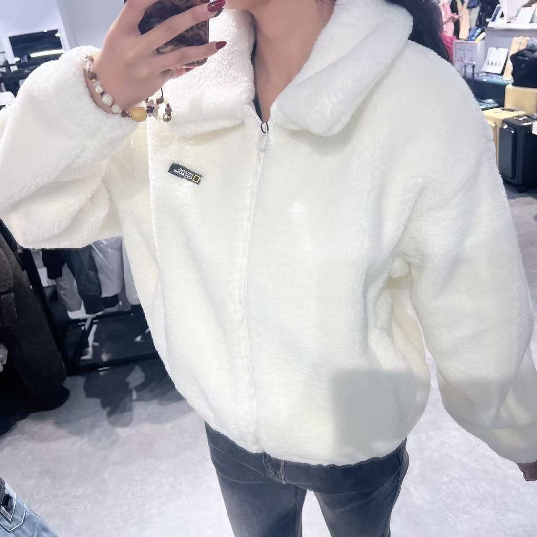 韓國 National Geographic BR Ecofur Caraneck F-ZIP【NG055】